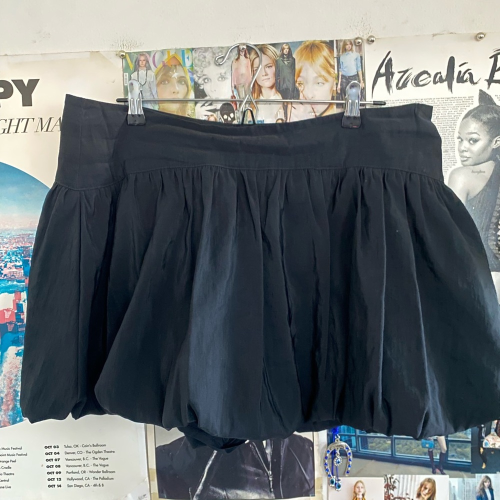 Zara Black Bubble Skirt - Picture 3 of 8